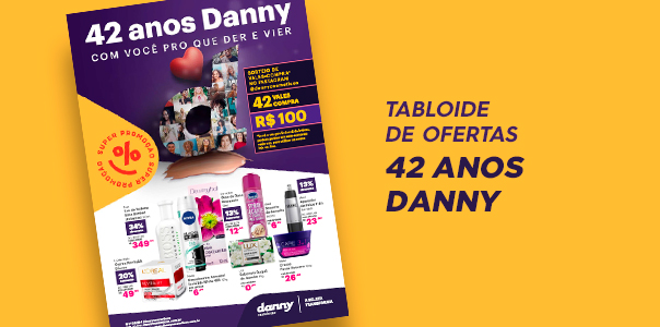 Tabloide de Ofertas – 42 anos Danny - Blog Danny Cosméticos
