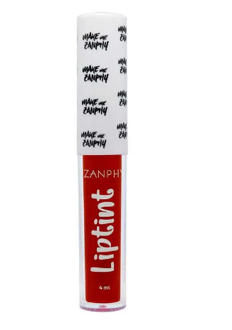 Batom Líquido Zanphy Lip Tint Match 4ml